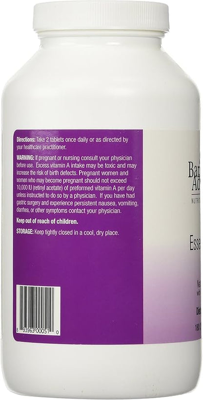 Bariatric Advantage Essential Multivitamin without Iron 200 DV 180 Tablets