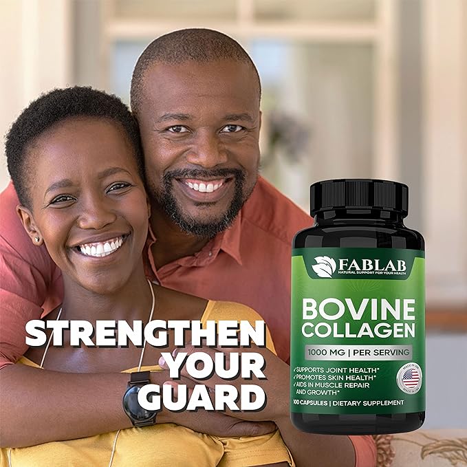FabLab Bovine Collagen Type I Supplement 100 Capsules