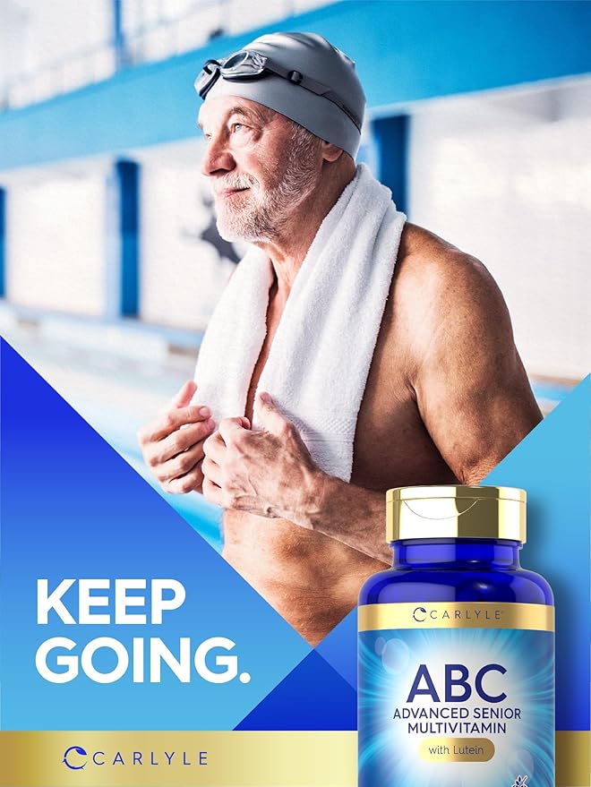 Carlyle Senior Multivitamin for Over 60 100 Caplets