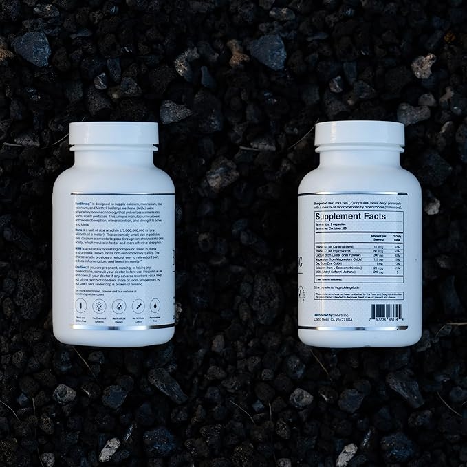 Nano Calcium & MSM 120 Veggie