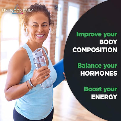 Livingood Daily Metabolism Booster for Women (120 Vegetarian