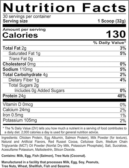 REDCON1 x Mossy Oak MRE Lite Whole Food Protein Powder, Chocolate Moose - Low Carb & Whey Free Meal Replacement with Animal Protein Blends - Easy to Digest Supplement Made with MCT Oils (30 Servings)