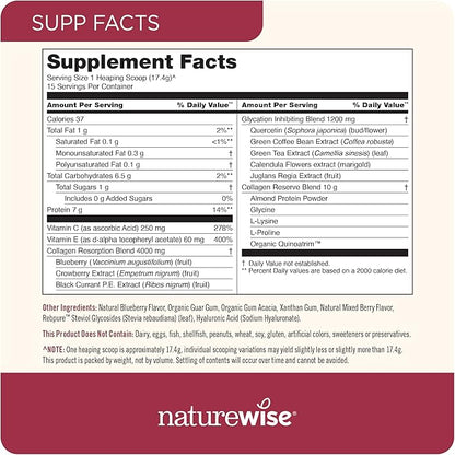 NatureWise Vegan Collagen Powder 15 servings