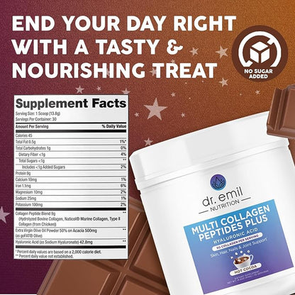 DR. EMIL NUTRITION Collagen Peptides Powder 9g Protein