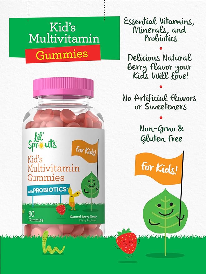 Carlyle Kids Multivitamin Gummies with Probiotics 60 Chewables