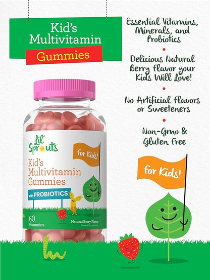 Carlyle Kids Multivitamin Gummies with Probiotics 60 Chewables