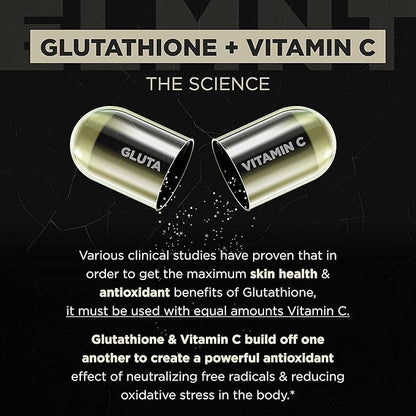 ELMNT 2150mg Super Antioxidant Liposomal Glutathione 1000mg - 90 Pills
