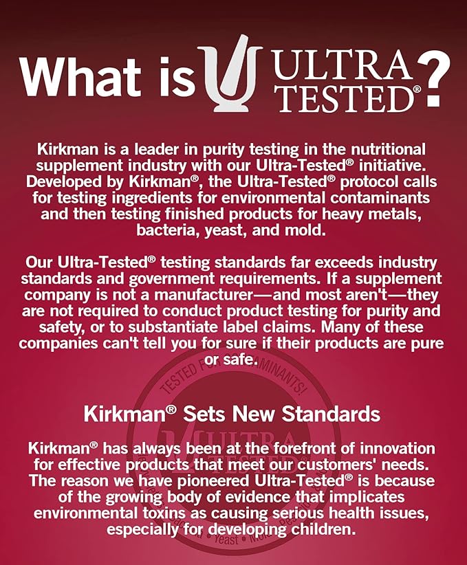 Kirkman - Kids Multivitamin and Mineral D3 - 120 Capsules