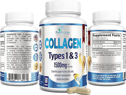 Collagen Types I & III 60 Capsules