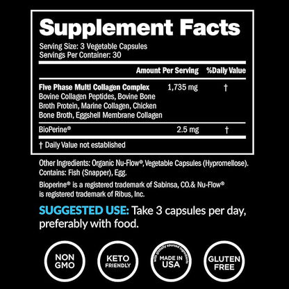 Multi Collagen Pills for Women 90 Caps