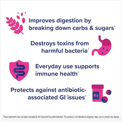 Florastor Kids Dual Action Probiotic Supplement, 20 Easy-to