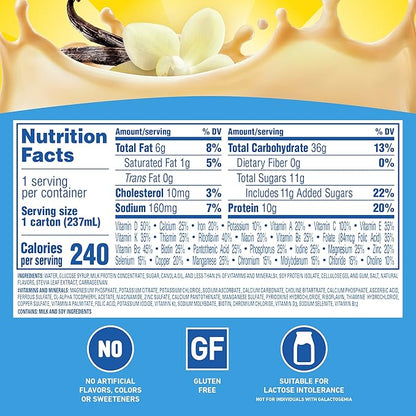 Carnation Breakfast Essentials Ready-to-Drink, Classic French 8 FL 24)
