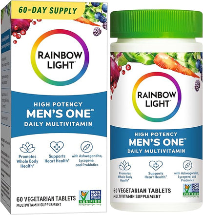Rainbow Light Multivitamin for Men, Vitamin 60 Tablets