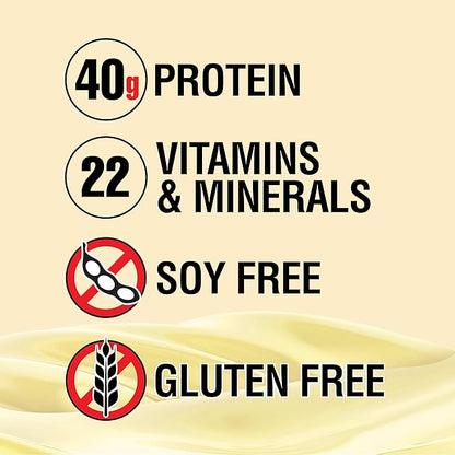 Lean Body MRP All-In-One Vanilla Meal 40g Protein, 8g Healthy 22 Vitamins (20 Packets)