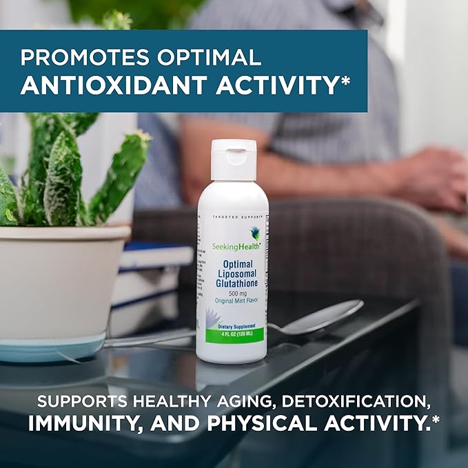 Seeking Health Optimal Liposomal Glutathione 4 oz (30 Servings)