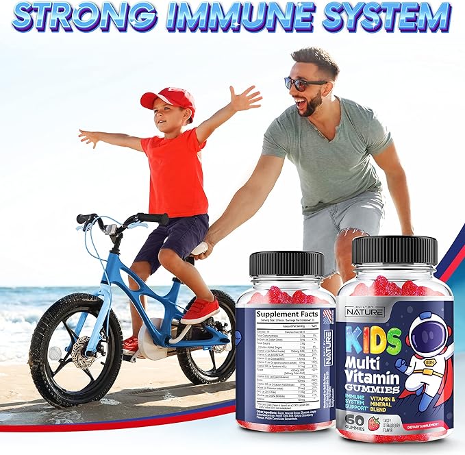 Kids Multivitamin Gummies B6, B12, B12, and 60 Gummies