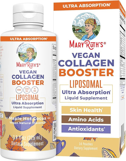 MaryRuth Organics Collagen Booster Liposomal, Sugar 7.6 Fl