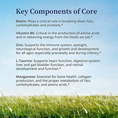 BioPure Core Mineral Supplement – Highly Bioavailable Minerals, Vitamins and Amino Acids to Support Nutritional Maintenance, Optimize Metabolism, and Promote Overall Well-Being – 240 Capsules