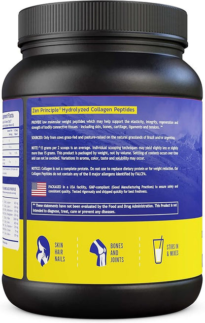 Zen Principle Grass-Fed Collagen Peptides 1.5