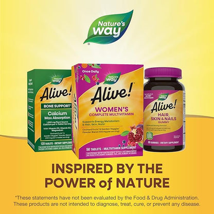 Nature's Way Alive! Women’s Complete Multivitamin, 50 Tablets