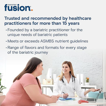 Bariatric Fusion Dissolvable Vitamin D3 5000 IU Quick Melt | Lemon Citrus Flavored Chewable Vitamin D Supplement | Healthy Bone Support* | Gluten, Dairy, and Soy Free | 90 Fast Melting Tablets