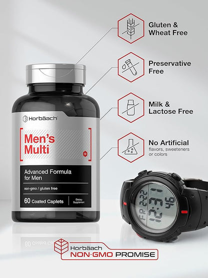 Horbäach Multivitamin for Men 60 Caplets