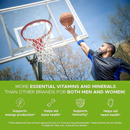 Noor Vitamins Halal Vitamins, Daily Multivitamin, 30 Vitamins B12, C, (2 Month