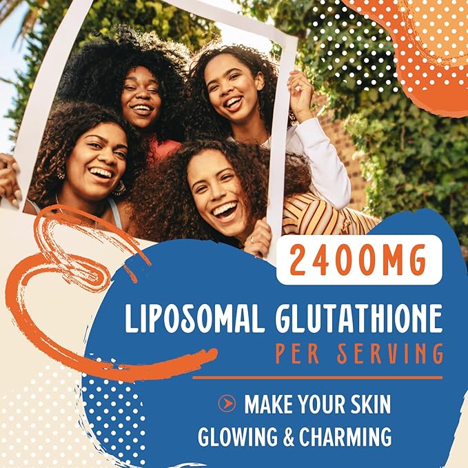 2400MG Liposomal Glutathione, Reduced L-Glutathione, Glutathione 240 Softgels
