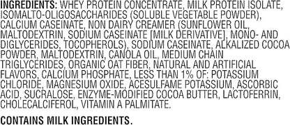 Muscle Milk Genuine Protein Powder, Chocolate, 1.93 Pounds, 12 Servings, 32g Protein, 3g Sugar,