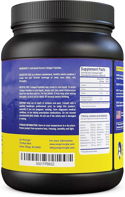 Zen Principle Grass-Fed Collagen Peptides 1.5