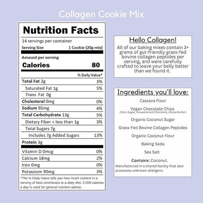 Belly Collagen Pancake, Waffle, Cookie &
