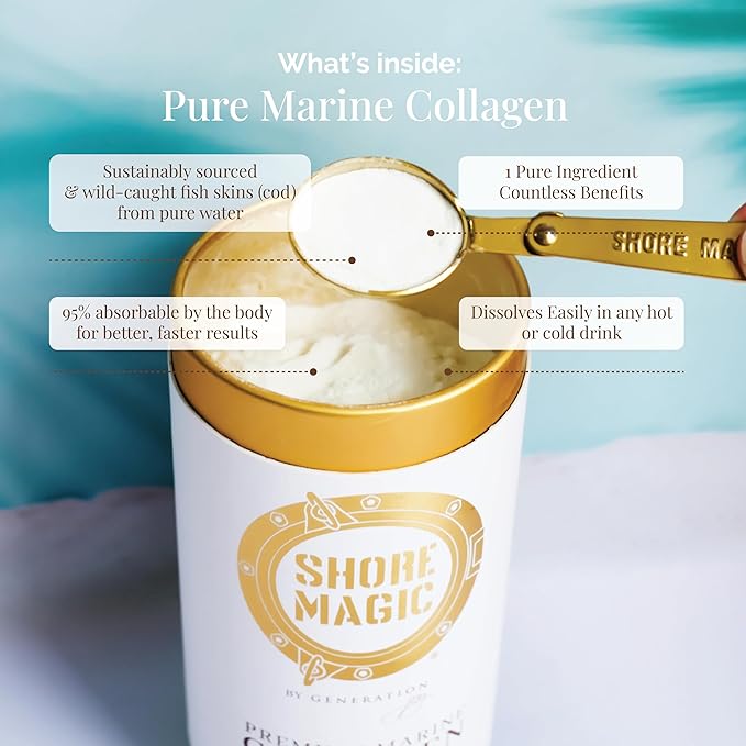Premium Marine Collagen Powder with Type 14 Stir (10g Each)