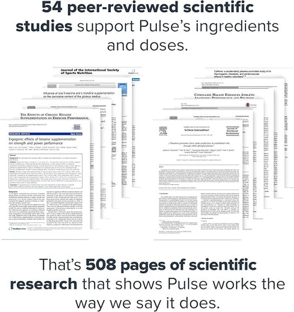 LEGION Pulse Pre Workout Supplement - All Natural Nitric Oxide Preworkout Drink to Boost Energy, Creatine Free, Naturally Sweetened, Beta Alanine, Citrulline, Alpha GPC (Caffeine Free Arctic Blast)