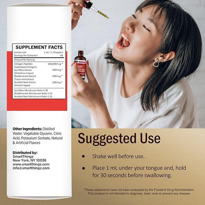 Collagen Mojo - Liquid Collagen 100,000mcg, 2 2 Oz
