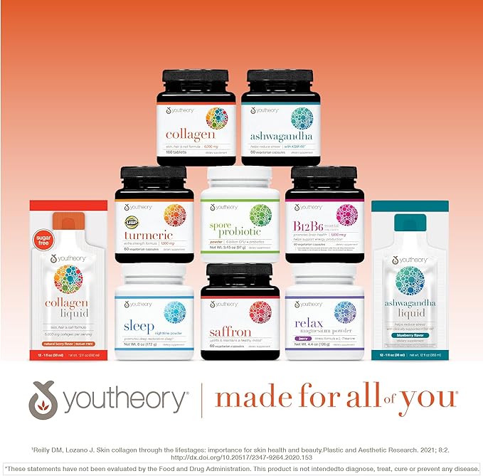 Youtheory Collagen Powder Bottle (Vanilla, 21 1))