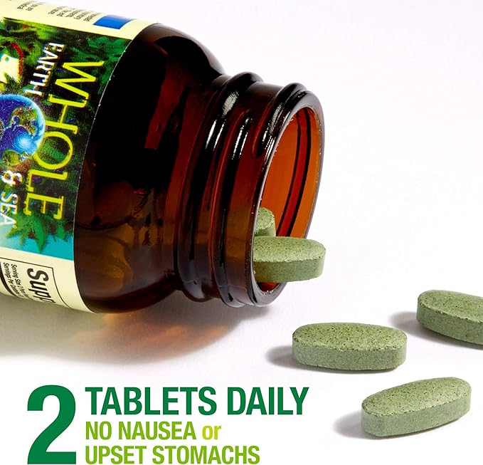 Natural Factors Whole Earth & Sea Mens 50 +l Multivitamin & Mineral 120 Tabs