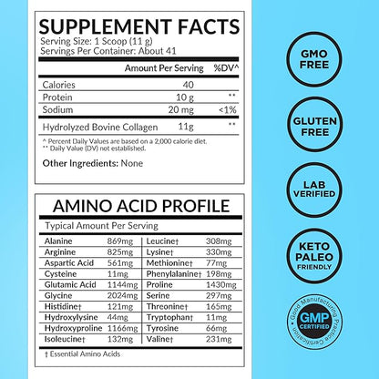 Multi Collagen Peptides Powder 1 & 3 Multi 41 Servings