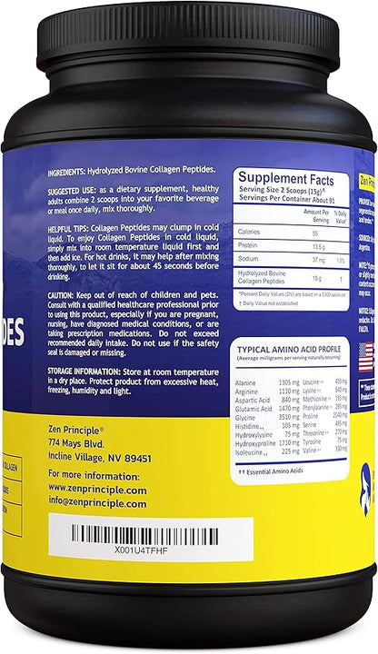 Zen Principle Grass-Fed Collagen Peptides 3