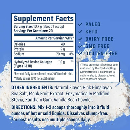 NativePath Collagen Peptides 1 & 3 Collagen. 228g)