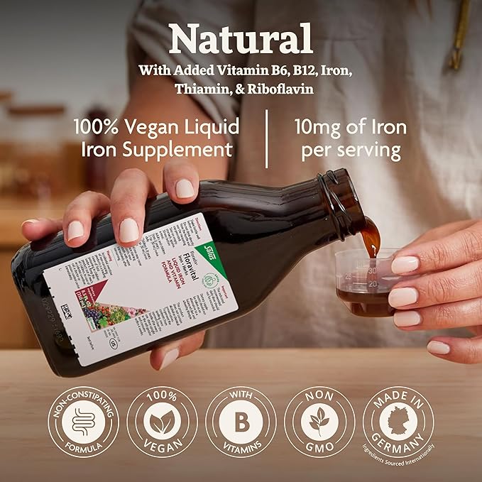 Floradix Floravital Liquid Iron & Vitamins Formula 23 fl