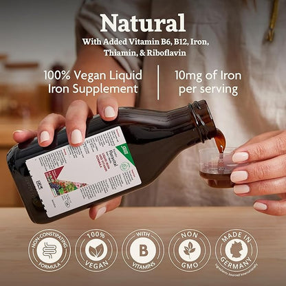 Floradix Floravital Liquid Iron & Vitamins Formula 8.5 oz
