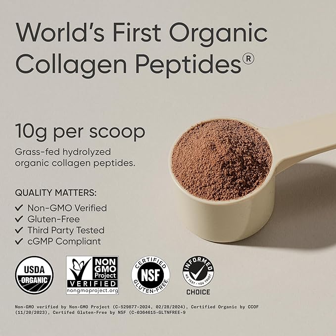 Sports Research® Organic Collagen Powder 30 Servings
