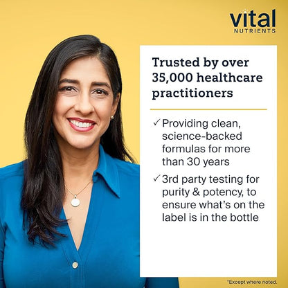 Vital Nutrients Multi-Nutrients with Iron and Iodine | Vegetarian Multivitamin and Mineral Supplement with Iron | Gluten, Dairy, Soy Free | Non-GMO | 180 Capsules