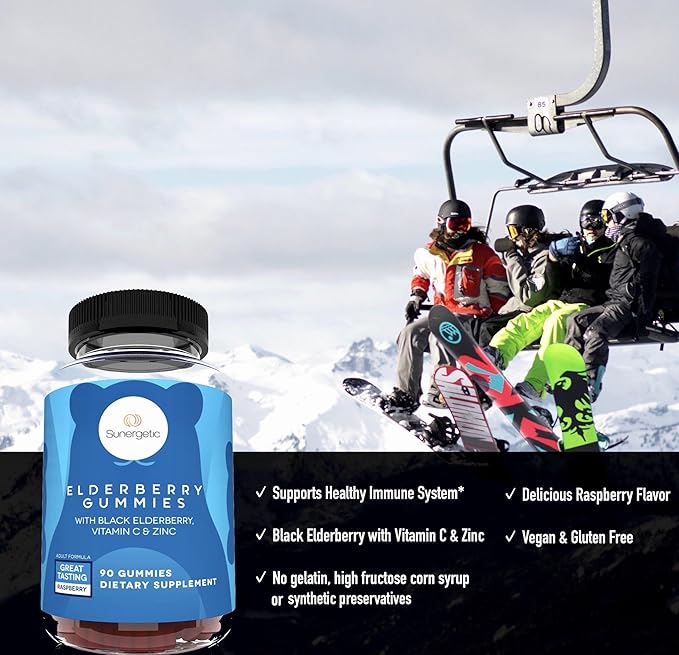 Premium Black Elderberry Gummies – Black 90 Gummies
