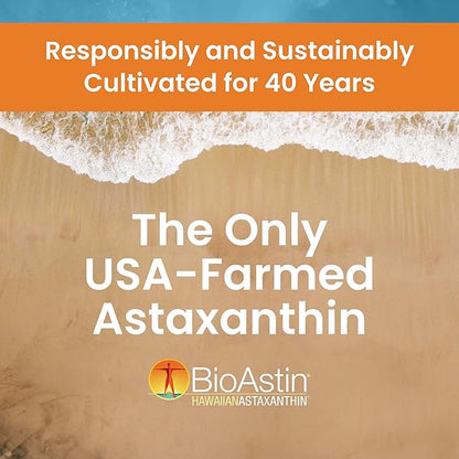 Nutrex Hawaii BioAstin Hawaiian Astaxanthin 4mg, 60 60 Softgels