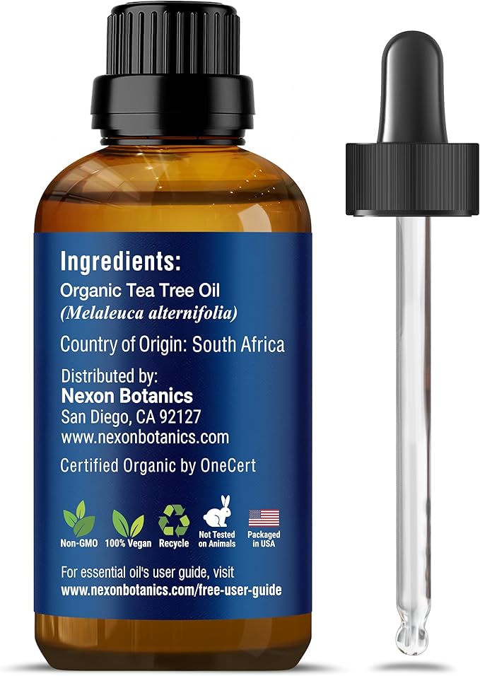 Organic Tea Tree Oil 30 ml 100% Natural,