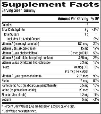 Centrum Kids Multivitamin Gummies, Tropical Punch 150 Count, 150 Day