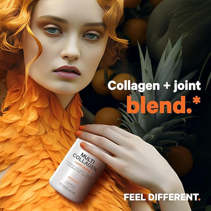 Codeage Multi Collagen Protein + Joint 5 Types 90 Capsules