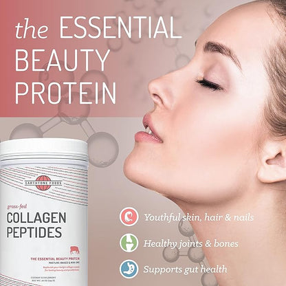 EARTHTONE Grass-Fed Collagen Peptides Powder 28