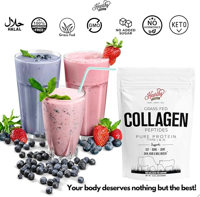 Collagen Powder - 18g Protein - 16 Oz